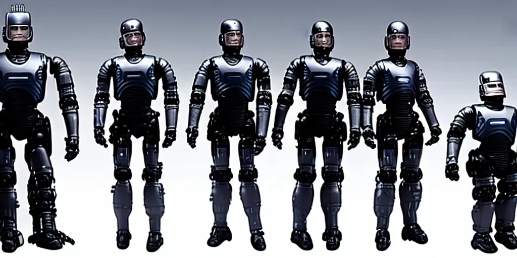 Prompt: 1 : 1 joe biden as robocop, cinematic scene, studio ghibli movie
