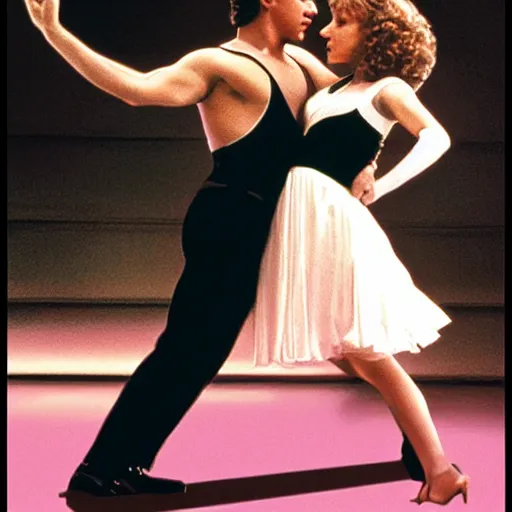 Prompt: dirty dancing movie poster