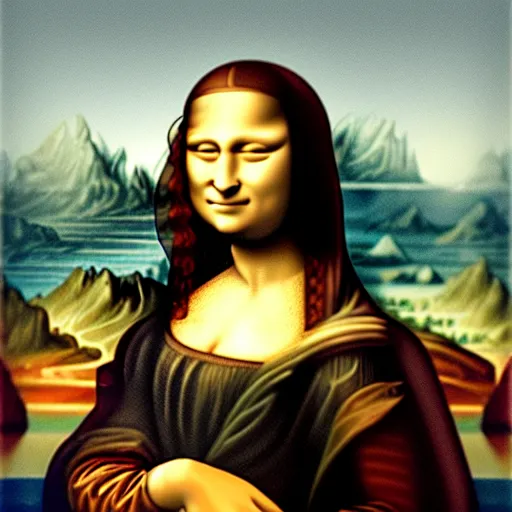 Image similar to Mona Lisa by Leonardo da Vinci