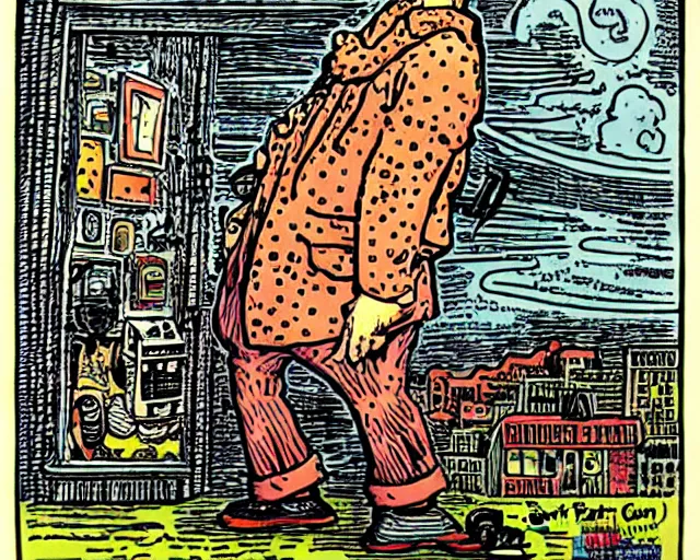 Prompt: robert crumb