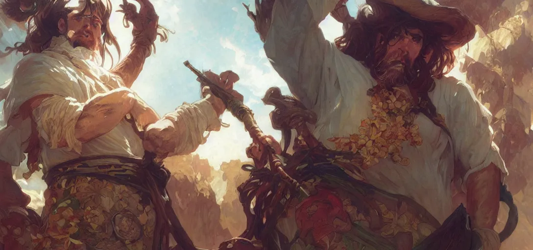 Image similar to asmongold the great by stanley artgerm lau, greg rutkowski, thomas kindkade, alphonse mucha, loish, norman rockwel