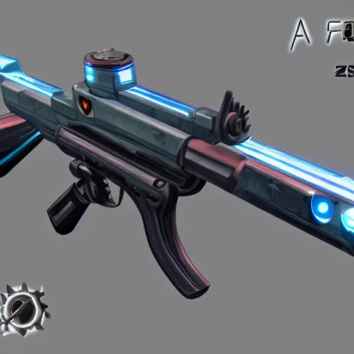 Image similar to A fantastical photon rifle from the game Phantasy Star Online 2, HDRI, in game render, trending on artstation