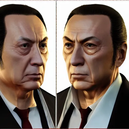 Image similar to Silvio Berlusconi in Yakuza videogame, 8k trending on artstation