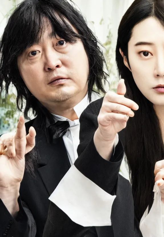 Prompt: park chan - wook demands citrus,