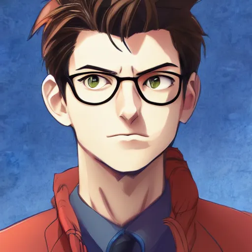 Image similar to portrait of peter parker, anime fantasy illustration by tomoyuki yamasaki, kyoto studio, madhouse, ufotable, comixwave films, trending on artstation