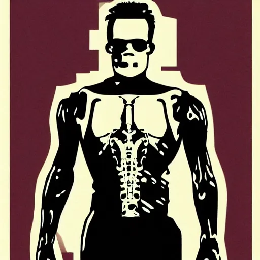 Image similar to x - ray of the terminator