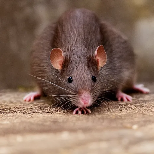 Image similar to professional photograph of handsome brown rat