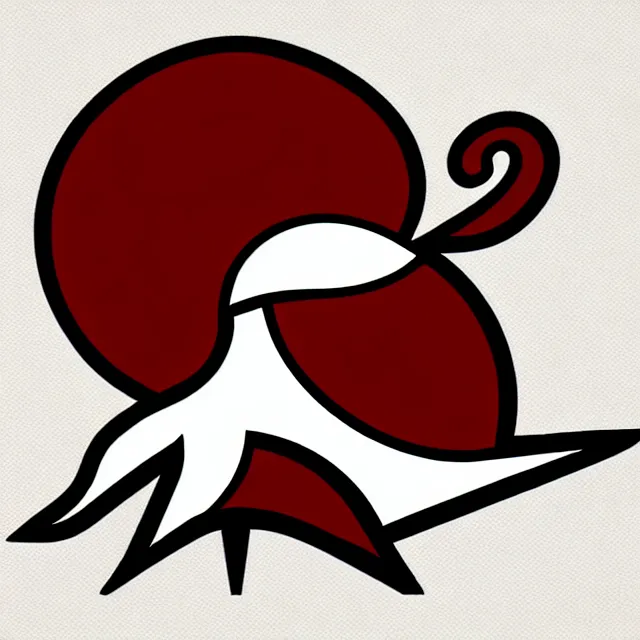 Prompt: snail in the style of NFL logo, epic, imposing, strong, bold