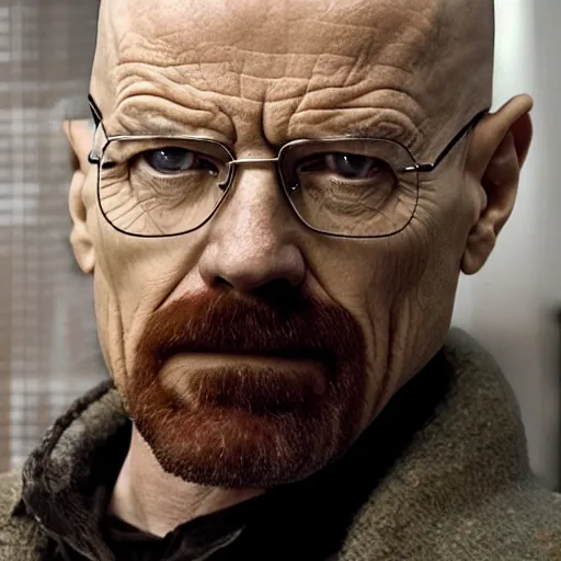 Image similar to walter white meets walter לבן, his jewish version