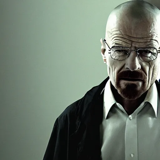 Image similar to Walter White kill a man