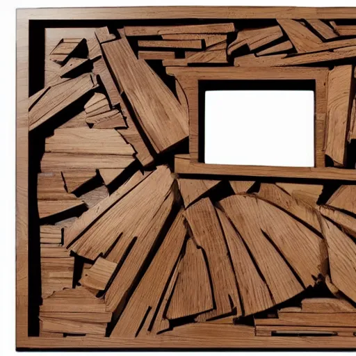 Image similar to a wood masterpiece symbolizing expectations