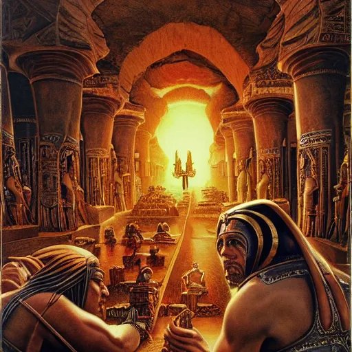 Image similar to epic masterpiece eternal starvation of Egyptian sun god Ken Kelly, photorealistic, cinematic, fantastic reality, detailed, intricate dramatic lighting, establishing shot, 8k resolution – W 1024