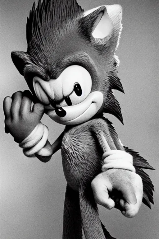 Image similar to Sonic the Hedgehog, 35mm, f2.8, award-winning, candid portrait photo, taken by annie leibovitz