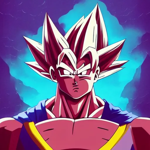 Image similar to face icon vector minimalist dragon ball super, loftis, cory behance hd by jesper ejsing, by rhads, makoto shinkai and lois van baarle, ilya kuvshinov, rossdraws global illumination