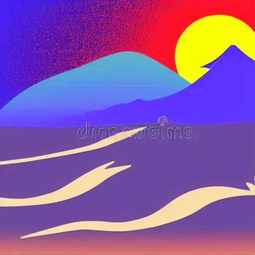 Prompt: giant tsunami wave that is 20 miles high, approaching about to crash into a small coastal town. miniature buildings compared to giant waves are so tall, they seem to touch the sky, large scale image, color vector illustration