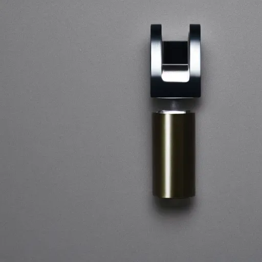 Prompt: a lighter designed by dieter rams, white background, studio photograph