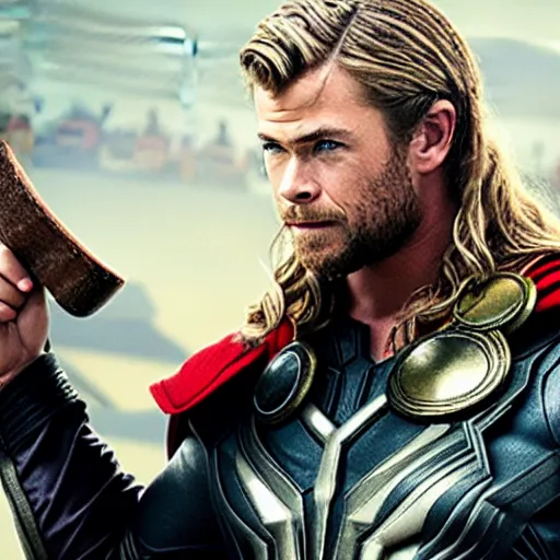 Thor': Fan art realista mostra Chris Hemsworth com o visual clássico dos  quadrinhos; Confira! - CinePOP