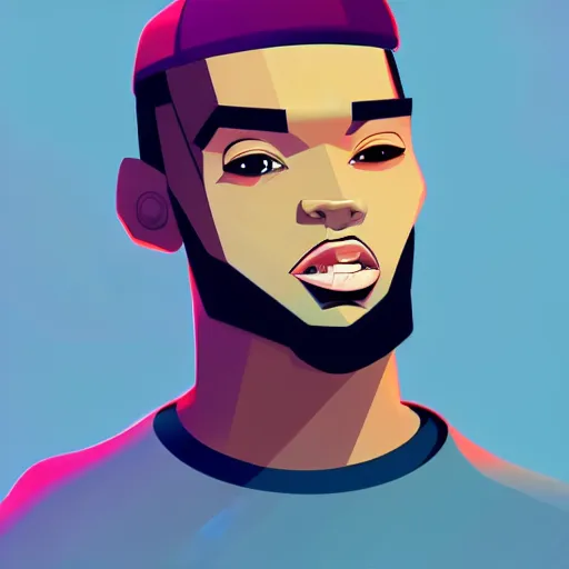 Image similar to 2 d character design, male rapper, vector art, digital art, portrait, 4 k, 8 k, sharp focus, smooth, illustration, concept art, music artist