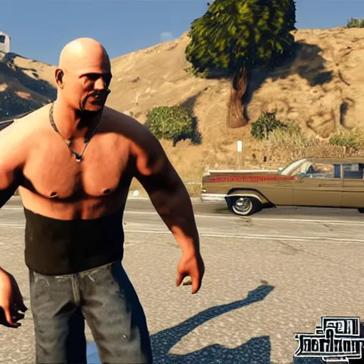 Image similar to Stone Cold Steve Austin in GTA 5