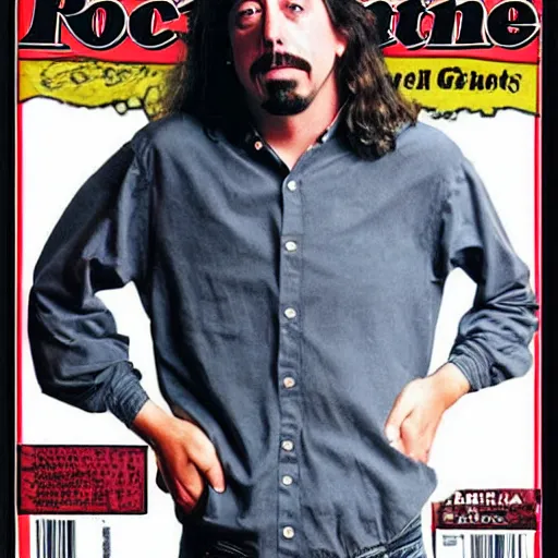 Image similar to 2 1 yo dave grohl 1 9 9 4 rock tour photograph, rollingstone magazine