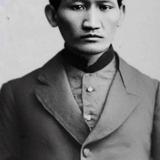 Prompt: photo portrait of jose rizal at 3 0 years old wearing modern clothes, photo taken in 2 0 2 0, detailed, award winning photography