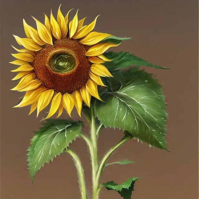 Image similar to sunflower, krenz cushart