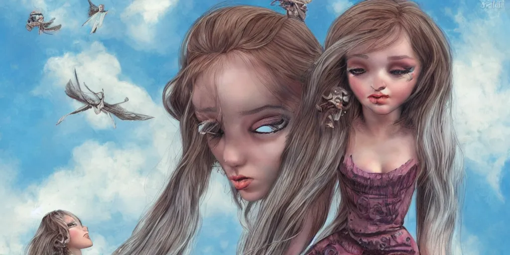 Image similar to Sky doll by Alessandro Barbucci and Barbara Canepa