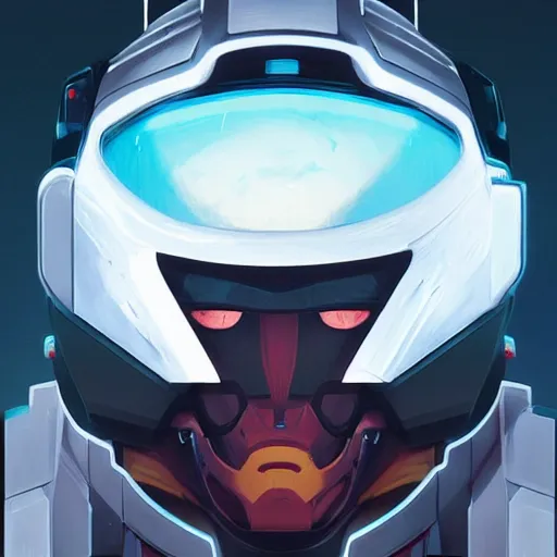 Image similar to face icon stylized minimalist robotech, loftis, cory behance hd by jesper ejsing, by rhads, makoto shinkai and lois van baarle, ilya kuvshinov, rossdraws global illumination