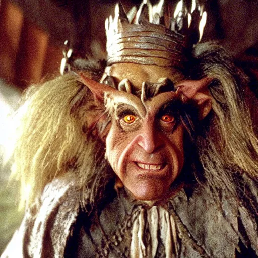 Image similar to Hoggle from movie The Labyrinth looking like Anthony Fauci.