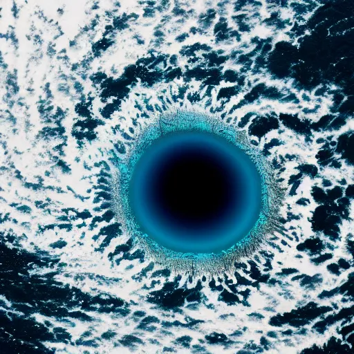 Image similar to eyeball flowing ocean