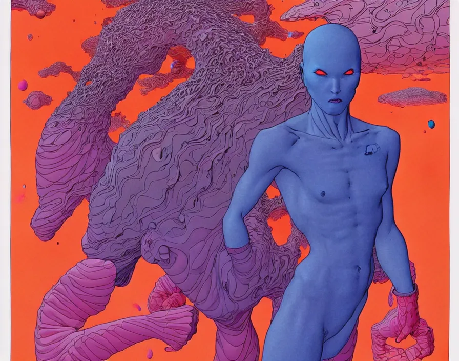 Prompt: ( ( ( ( the end ) ) ) ) by mœbius!!!!!!!!!!!!!!!!!!!!!!!!!!!, overdetailed art, colorful, artistic record jacket design