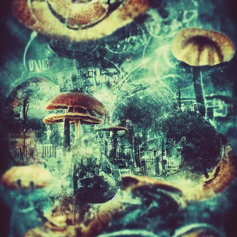 Image similar to double exposure of dally life, symbols of live, explosion, love is the most relevant theme, love is infinity, love is begin of all, 8 k resolution, artistic mode, artistic, trending on instagram, long exposure, love art, serious, fantasy and dreams vibes, mushrooms style and macro style