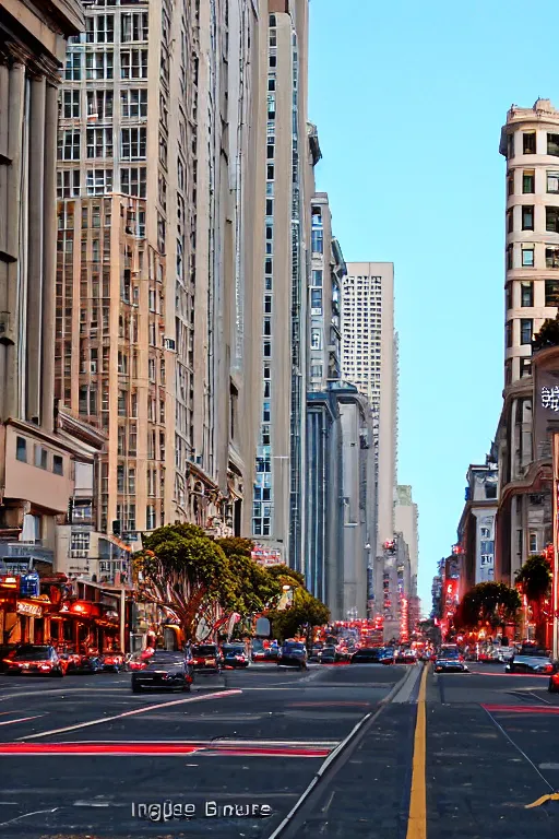 Image similar to Market Street, San Francisco by Klaus Bürgle and Imperial Boy;