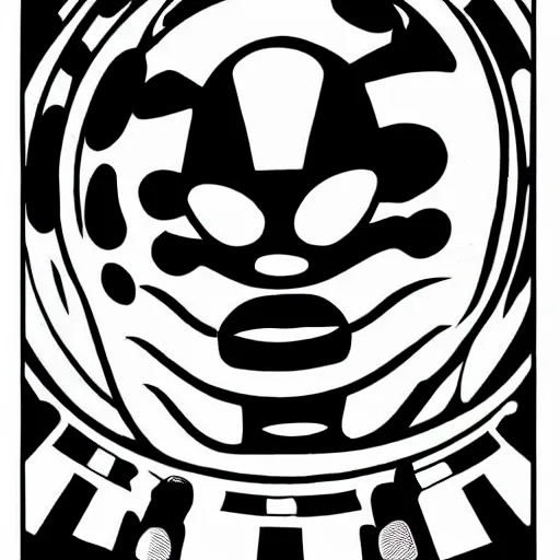 Image similar to jack kirby krackle dots, by jack kirby, comic art, black and white only, vector