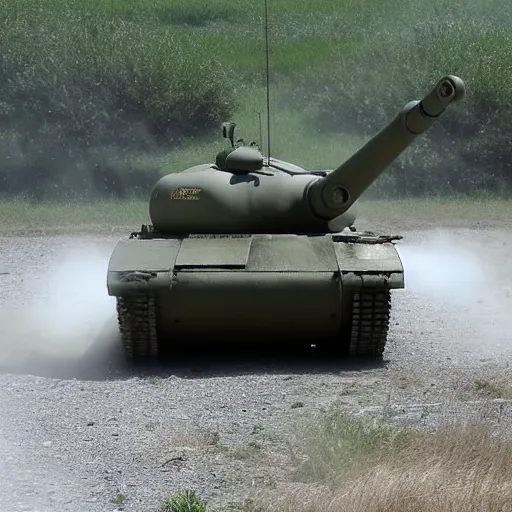 Image similar to a tank with a scorpion tail