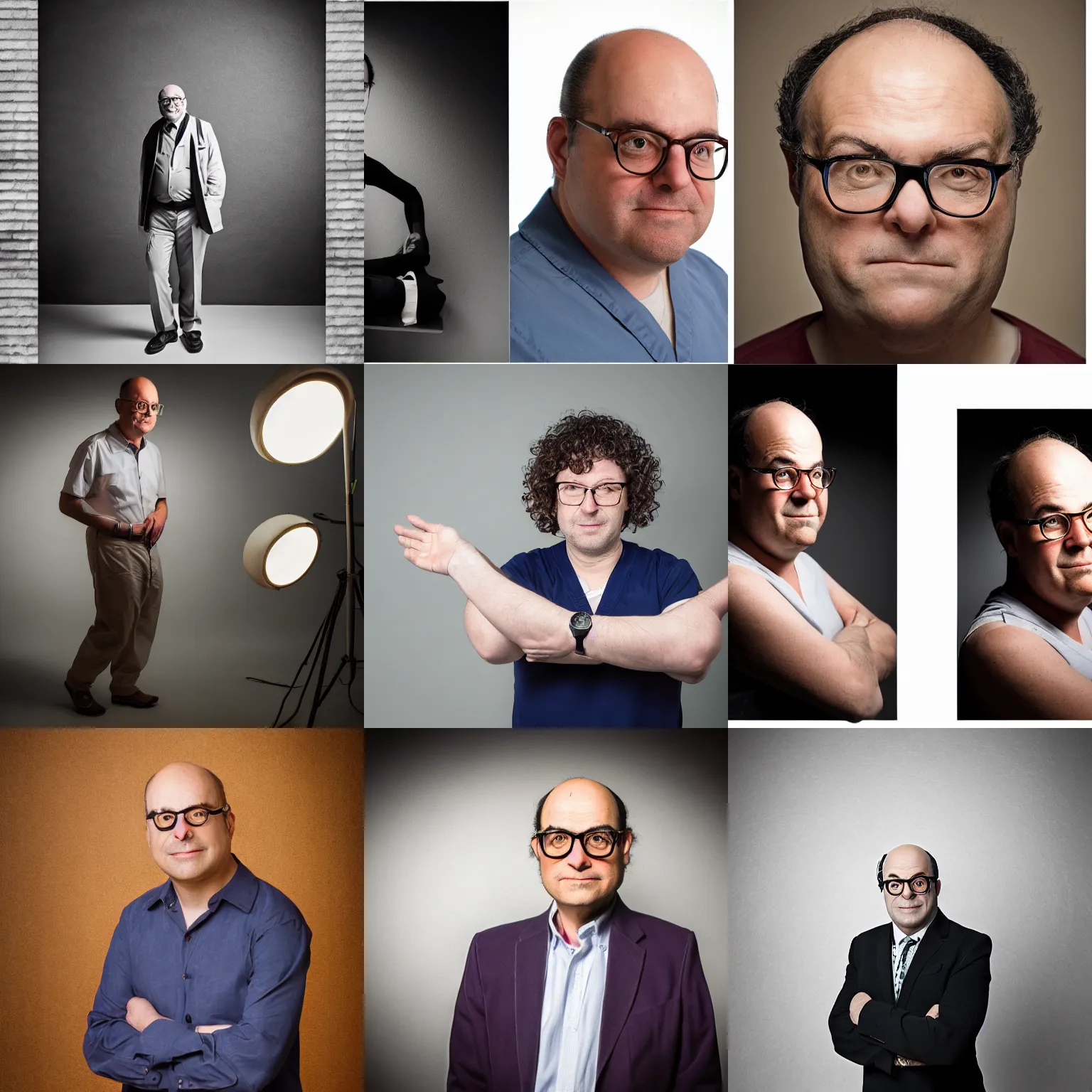 Prompt: studio photograph of dr mantis toboggan, studio lighting, portrait shot,