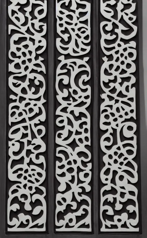 Image similar to mdf carved decorative grill panels buy decorative grill, black and white