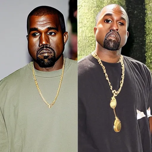 Prompt: Kanye West as Shrek