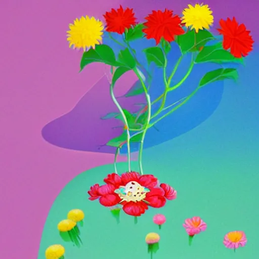 Image similar to flower by Chiho Aoshima