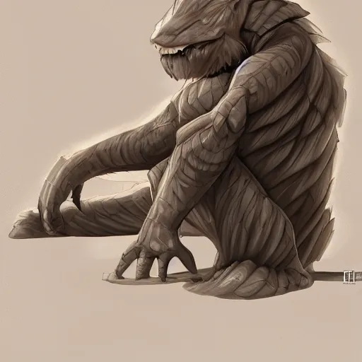 ArtStation - CCTV SCP-096 Shy Monster