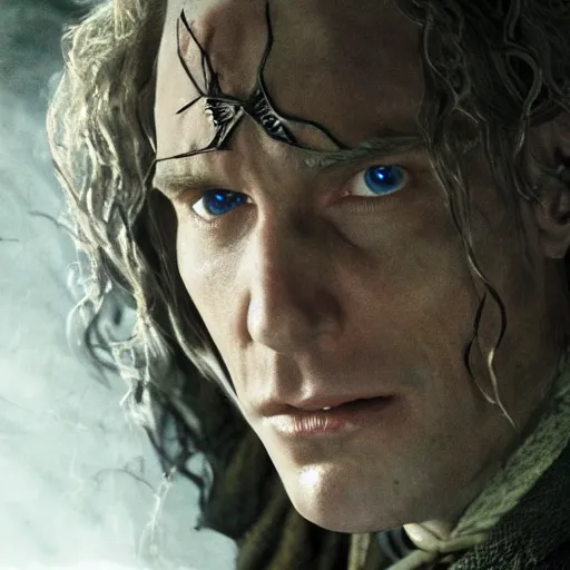 Prompt: Live Action Still of Jerma in The Lord of the Rings, real life, hyperrealistic, ultra realistic, realistic, highly detailed, epic, HD quality, 8k resolution, body and headshot, film still