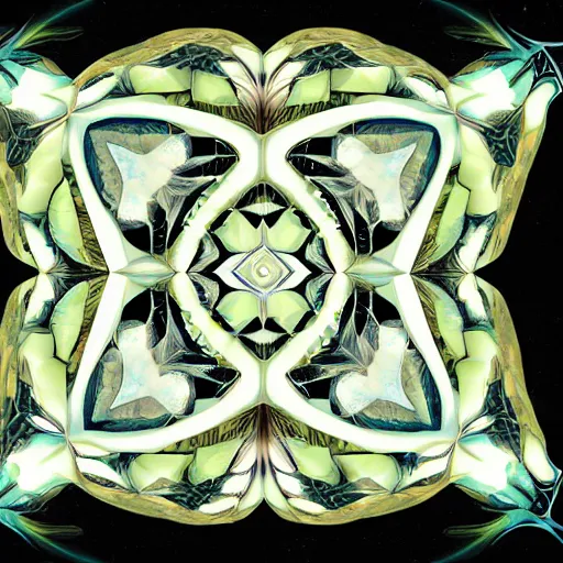 Image similar to four way symmetry!! fractals word esher