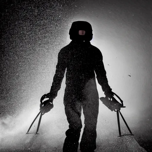 Image similar to mysterious figure with glowing dust as skin wearing ski goggles, steampunk