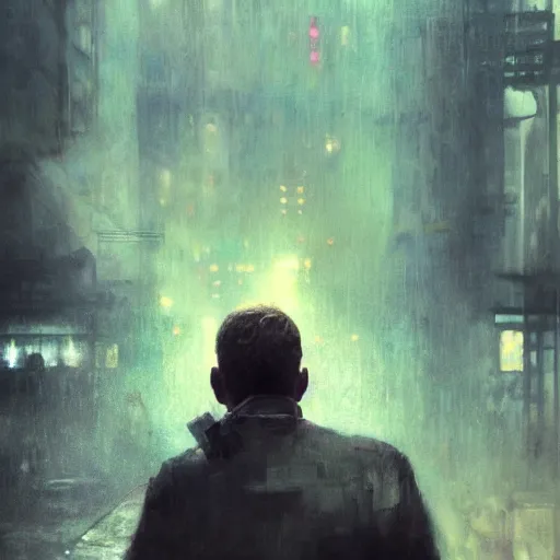 Image similar to werner hertzog, hyperrealistic portrait, bladerunner street, art of elysium by jeremy mann and alphonse mucha, fantasy art, photo realistic, dynamic lighting, artstation, poster, volumetric lighting, very detailed face, 4 k, award winning