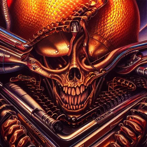 Prompt: thrash metal album cover 1985, realistic, sharp focus, 8k high definition, insanely detailed, intricate, elegant, art by stanley lau and artgerm