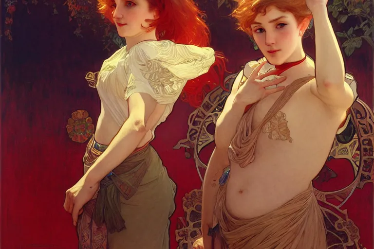 Image similar to jeremy corbyn, nier autoamata, highly detailed painting by ilya kuvshinov, alphonse mucha, gaston bussiere, craig mullins, j. c. leyendecker 8 k