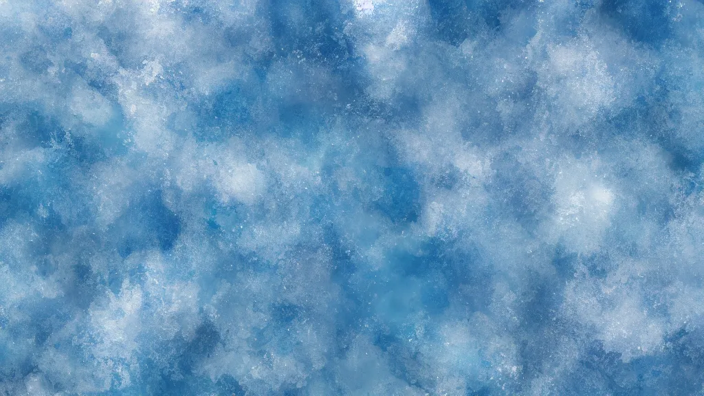 Prompt: sky blue white ice texture, 4k wallpaper, artstation, unreal engine 5