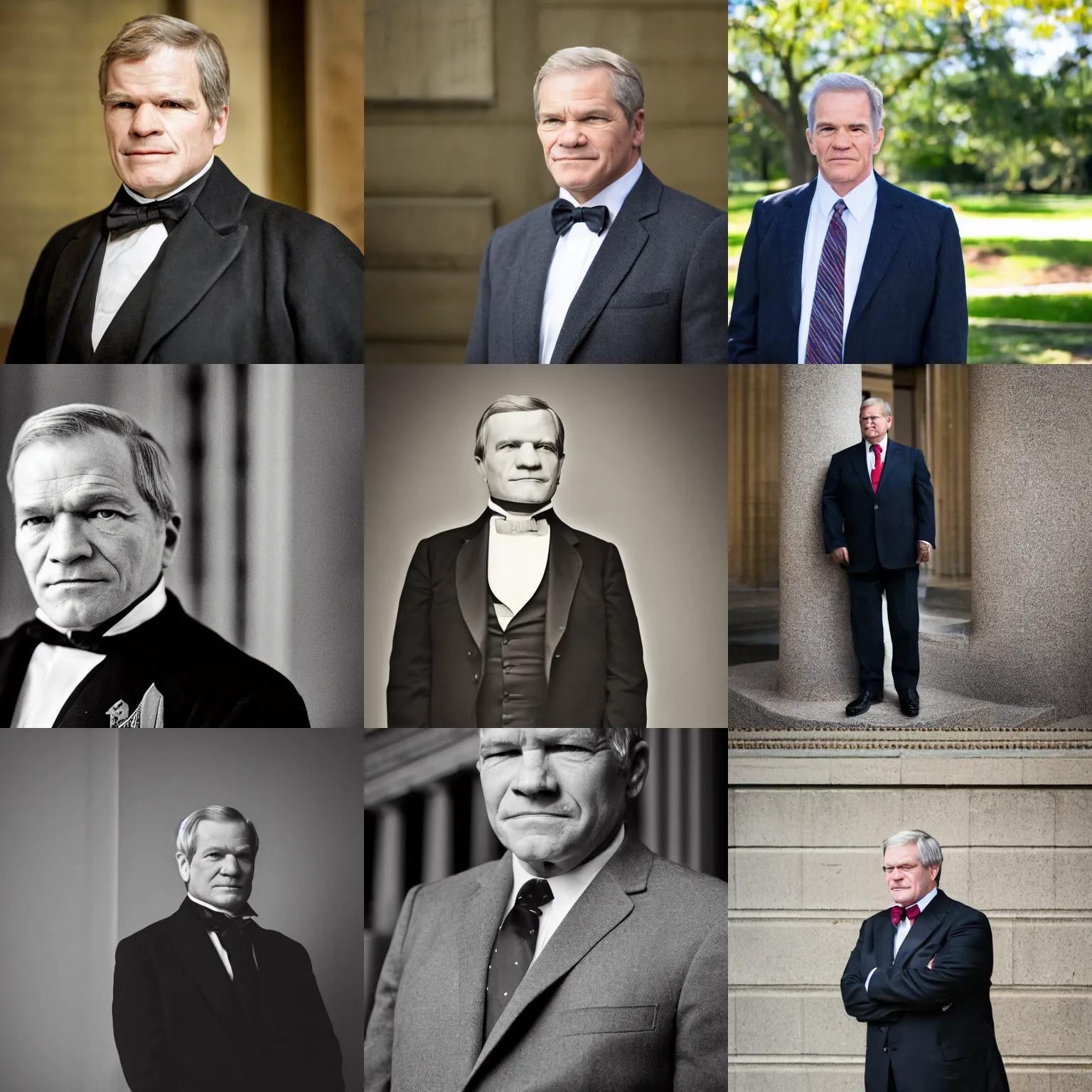 Prompt: portrait of president andrew johnson, 2 0 1 4. modern attire. iq 4, f / 1. 4, iso 2 0 0, 1 / 1 6 0 s, 8 k, sense of depth, in - frame