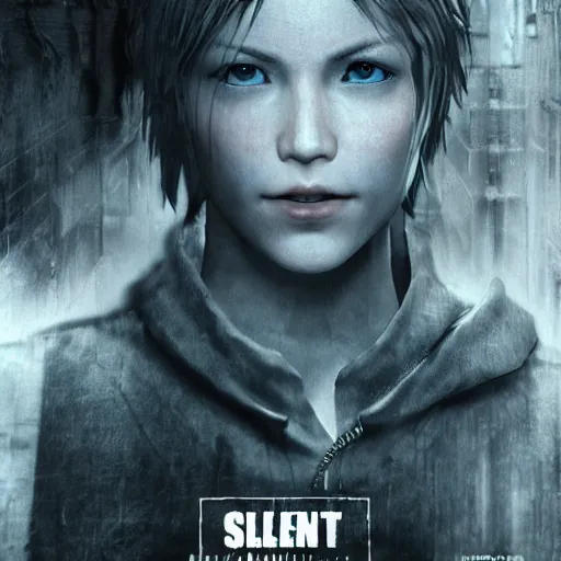 Prompt: ultra - photorealistic, new silent hill game poster from konami, intricate details, sharp focus, perfect baroque like real project, symmetrical realistic, perfect face and anatomy ultra - details, 4 k, uhd.