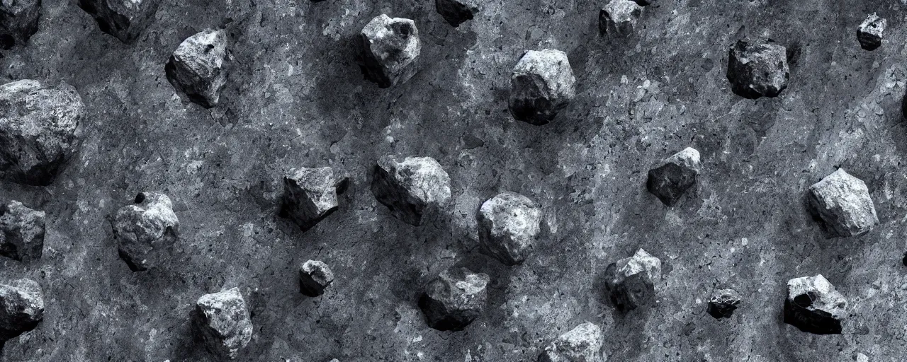 Image similar to ” rocky asteroid in space, [ cinematic, detailed, epic, widescreen, opening, establishing, mattepainting, photorealistic, realistic textures, octane render ] ”